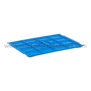 Tapa D45 para caja KLT 400x300 mm