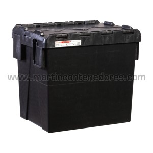 Caja encajable con tapa 400x300x370/350 mm