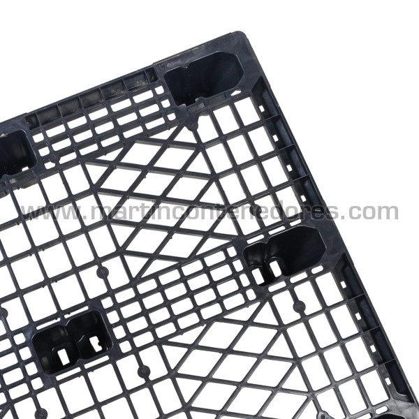 Palette plastique ajourée emboitable ONE-WAY 1200x1000x130 mm