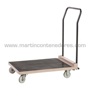 Chariot de transport avec poignée pliable 860x600x170 mm