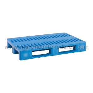 Palette plastique renforcée 1200x800x160 mm 3 traîneaux