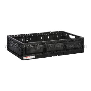 Bac ajourée pliable 600x400x145/134 mm