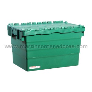 Caja encajable con tapa 600x400x360/345 mm