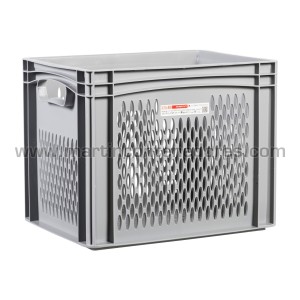 Caja plástica ranurada 400x300x320/308 mm