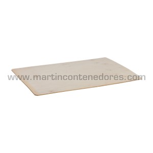 Couverture en bois 1200x800x9 mm pour réhausse palette bois