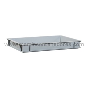 Caja plástica 600x400x75/72 mm