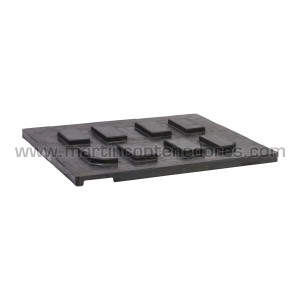 Tapa plástica para palet 1220x1020x80 mm