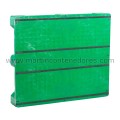 Palette plastique lisse renforcée 1200x1000x157 mm 3 traîneaux