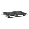 Palette plastique ajourée ONE-WAY 1200x800x143 mm 3 traîneaux