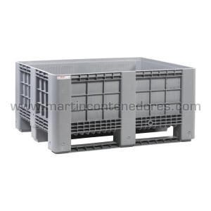 Box plástico 1200x1000x580/425 mm 3 patines