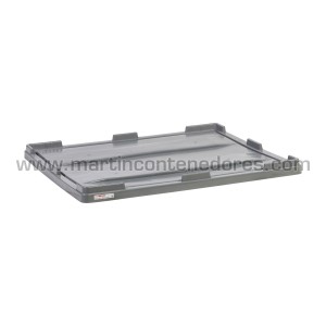 Couvercle plastique pour caisse-palette 1200x1000 mm