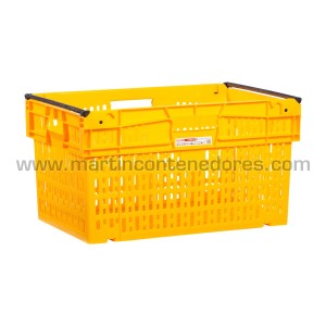 Caja encajable ranurada 600x400x330/317 mm