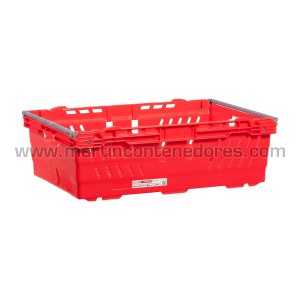 Caja encajable ranurada 600x400x200/183 mm