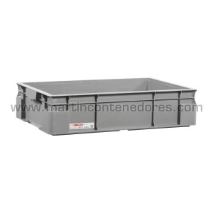 Caja plástica Euronorma 600x400x145/132 mm