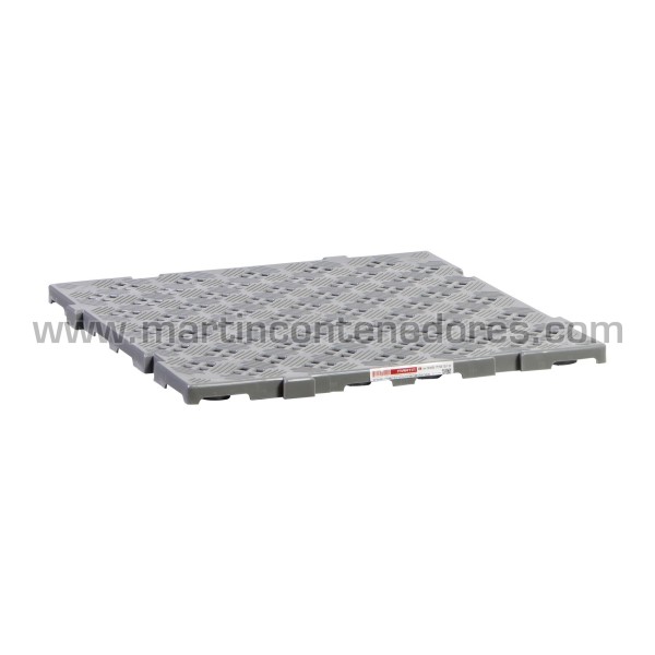 Caillebotis plastique ajourée 500x500x25 mm