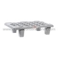 Palette plastique ajourée emboitable 600x400x140 mm 4 pieds