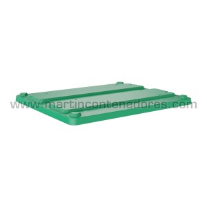 Tapa plástica 1210x1010x80 mm para contenedor DOLAV