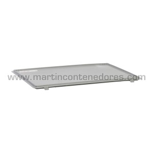 Couvercle plastique pour bac 600x400 mm