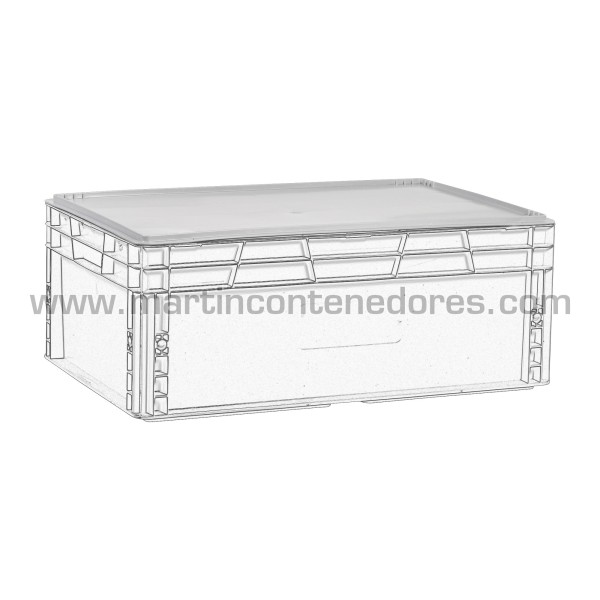Couvercle plastique pour bac 600x400 mm