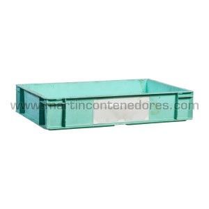 Caja plástica 600x400x120/108 mm