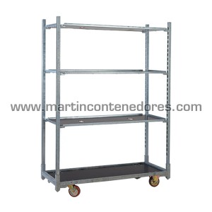 Chariot Danois horticole 1350x565x1900 mm