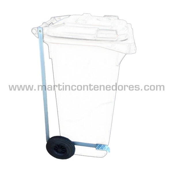 Pedal for garbage container 80 and 120 liters