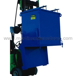 Benne basculante à fond ouvrant 1100 litres