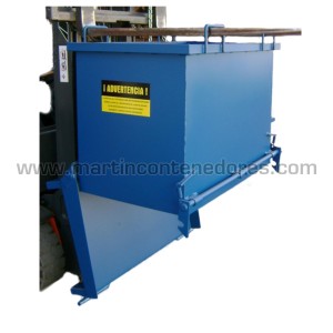 Contenedor apertura inferior 500 litros