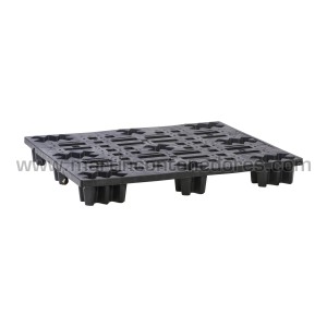 Palet plástico ranurado encajable 1200x1000x140 mm