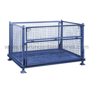 Caisse grillagée gerbable et pliable occasion 1600x1200x1000/820 mm