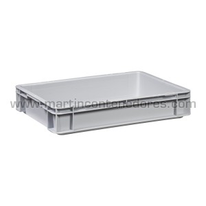 Caja plástica Euro-norma 400x300x75 mm