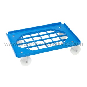 Plateau mobile avec roues en nylon 275 kg