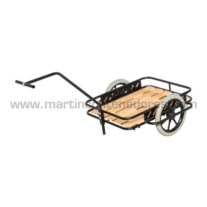 Chariot de transport avec roues anti-crevaison 150 kg