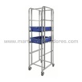 Carro multifunción con freno para cajas Norma Europa 600x400 mm