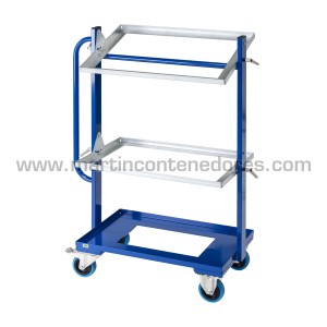 Carro soporte para cajas Norma Europa 600x400 mm