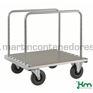 Carrinho para placas com freio 890x800x940 mm