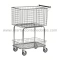 Carro picking 2 cestas de malla 690x410x950 mm