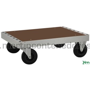 Carro plataforma con freno 900x600x300 mm