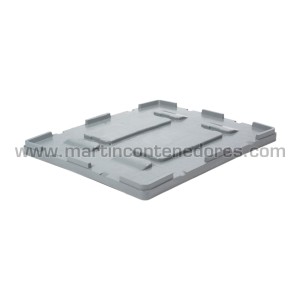 Tapa plástica para contenedor
