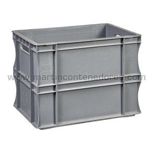 Caja plástica Euronorma 400x300x294/280 mm