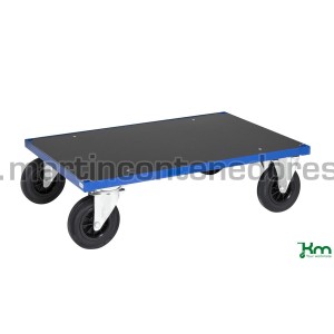Carro plataforma azul 1000x700x260 mm