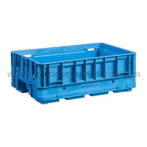 Caja plástica C-KLT 4314 400x300x147,5/103,5 mm