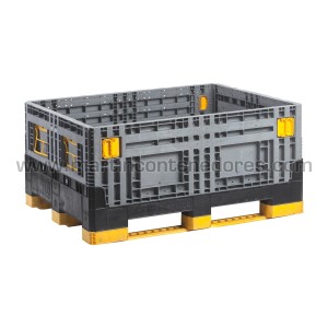 Eurobin-Isobin 1200x1000x597/462 mm 3 traîneaux