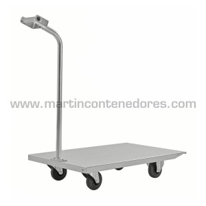 Carro de manipulación con asa 800x500x900 mm