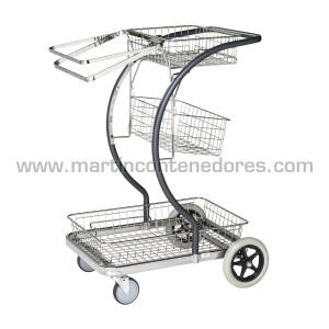 Chariot de nettoyage série C 690x450x1000 mm