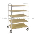 Carro con 5 estantes ESD con freno 980x585x1445 mm