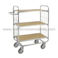 Trolley with 3 adjustable shelves ESD 945x470x1120 mm
