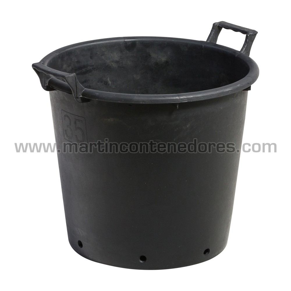 Contenedor plástico Macetero 35 litros Contenedor plástico Macetero 35 litros