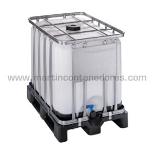 Conteneur IBC 600 litres palette plastique ADR