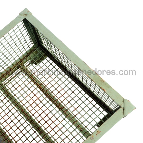 Caisse-palette grillagée avec clapet 800x600x500/300 mm